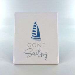Text & Numbers Decorative Plaque / Box Sign