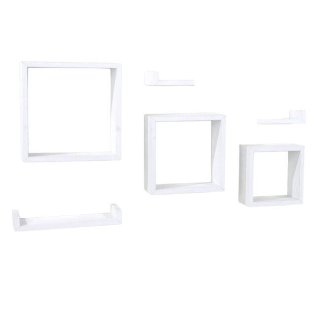 Hudson Shelf Kits, 6 Piece Wall Shelf Pack