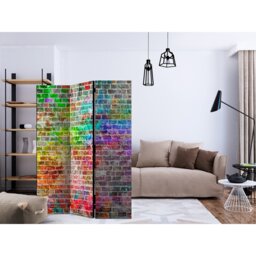 Buchholz 172cm H Solid Wood Folding Room Divider
