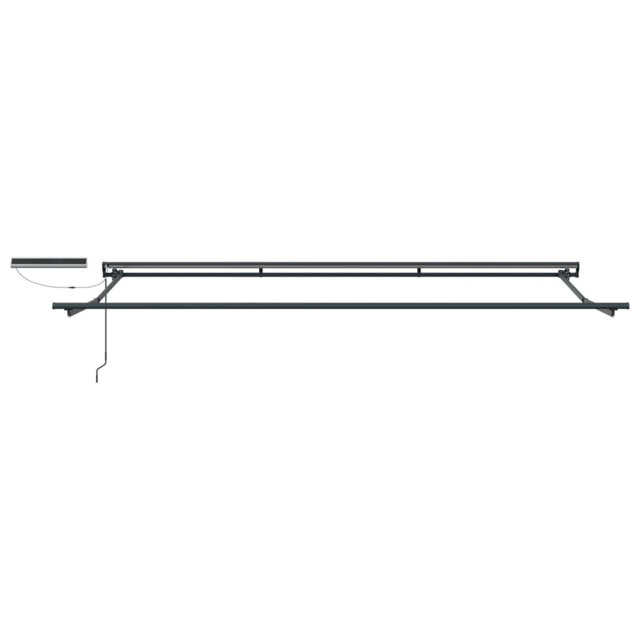 VidaXL Polyester Cover Retractable Patio Awning