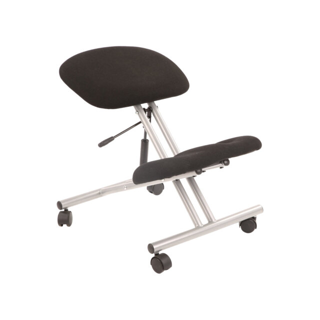 Adjustable Height Ergonomic Kneeling Chair with Wheels