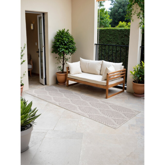 Liora Indoor and Outdoor Rug by Hanse Home – Reversible Outdoor Rug, Flat Weave Weatherproof for Living Room, Balcony, Garden
