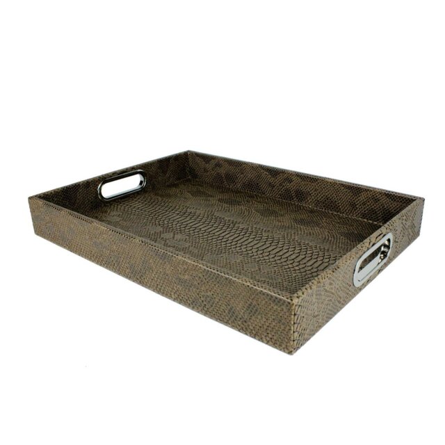 Egan Leather / Faux Leather Tray