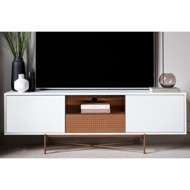 "Anajia Unfinished TV Stand for TVs up to 78"""