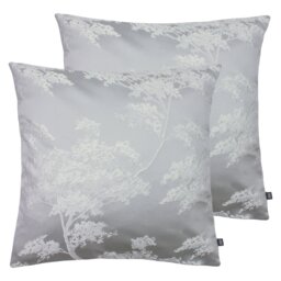 Japonica Floral Square Cushion