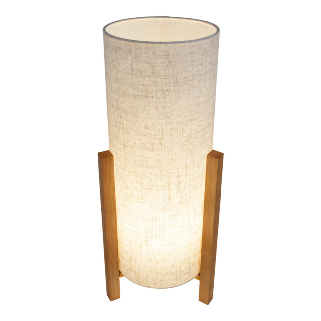 Andreu Wood Tripod Lamp