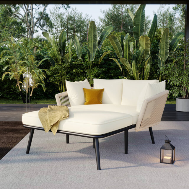 Outdoor Lounge Sofa for Patio or Balcony
