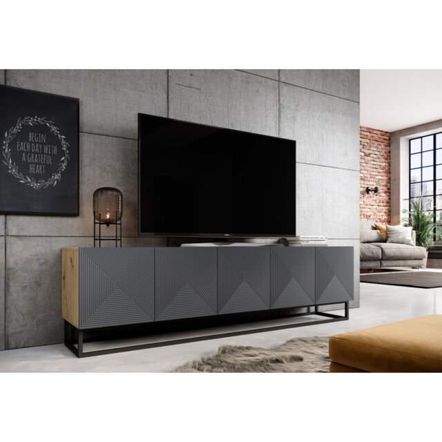 "Merril Unfinished TV Stand for TVs up to 55"""