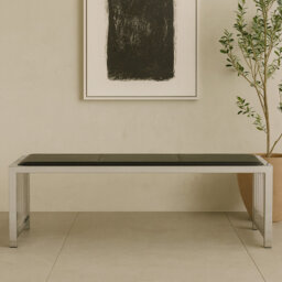 Richert Genuine Leather Upholstered Bench