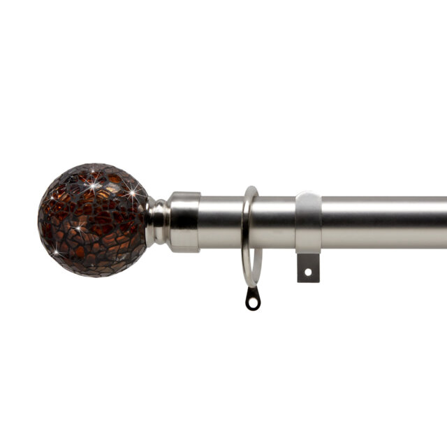 Mélanie Adjustable Curtain Pole Set