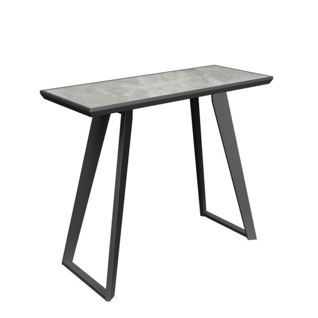 Grey Ceramic Console Table