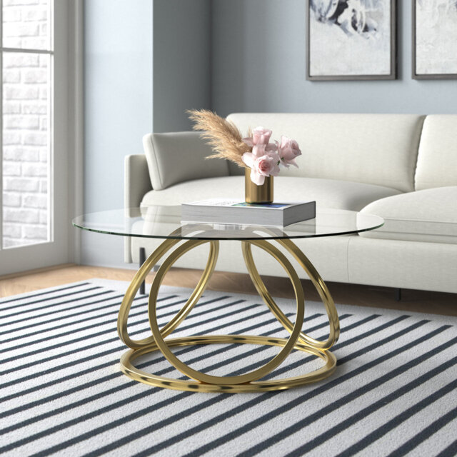 Paloalto Pedestal Coffee Table