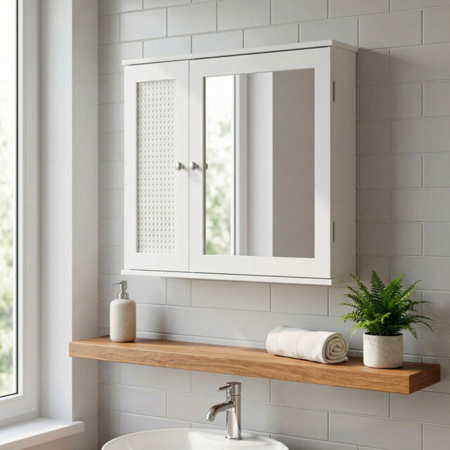 Wall Mounted Bathroom Cabinet
