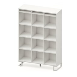 Deaux 176cm H x 119cm W Cube Bookcase