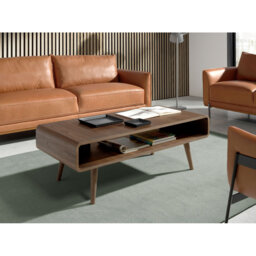 Solid Wood Coffee Table with Storage