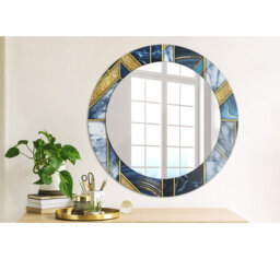 Huldar Glass Flat Wall Mirror