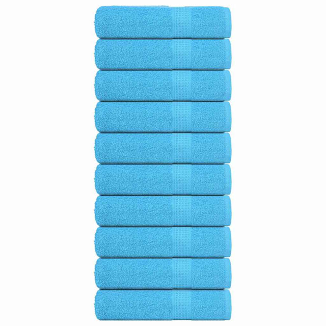 Resheda 100% Cotton Bath Towels - Set of 10