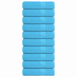 Resheda 100% Cotton Bath Towels - Set of 10