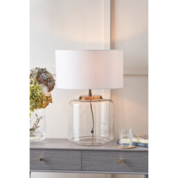 Glass Table Lamp