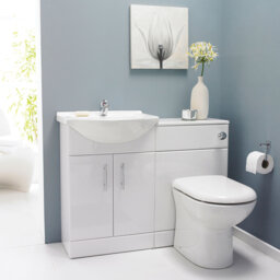 Cloakroom Packs 1000mm Combined Vanity Unit