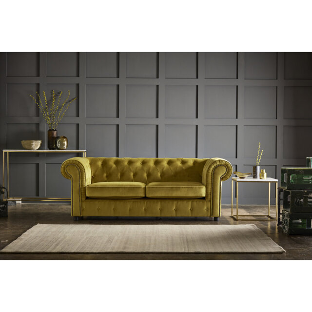 Aaron 2 Seater Velvet Sofa