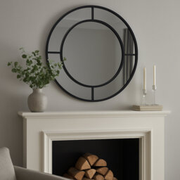 Metal Circle Mirror