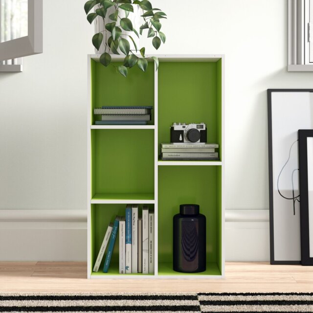 Kaidence 5-Cube Reversible Open Shelf Bookcase