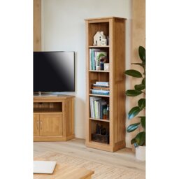 Oscar 175cm H x 46cm W Solid Wood Cube Bookcase
