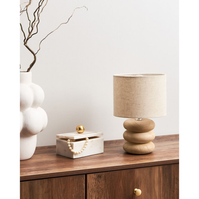 Solid Wood Table Lamp