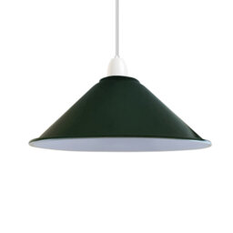 Vintage 10cm H Metal Cone Lamp Shade