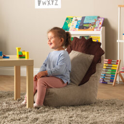 Icon Kids Corduroy Refillable Bean Bag Chair & Lounger