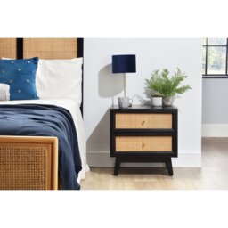 Gunyidi 2 Drawer Bedside Table