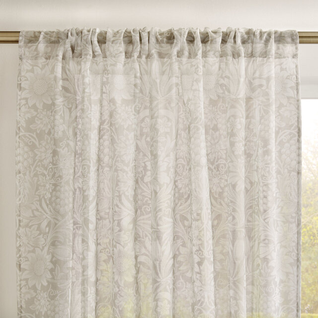 Sheer Single Curtain Panel