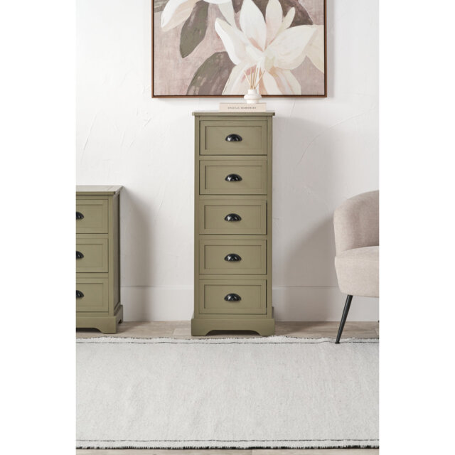 41cm W 5 - Drawer Chest of Drawers