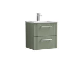 Deco 505mm Single Bathroom Vanity with Integrated Vitreous China Basin