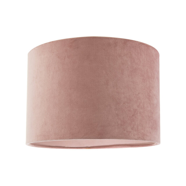 Soft Velvet Fabric Round Lamp Shade For Table Or Pendant By