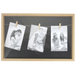 Alezae Beige Wood Picture Frame