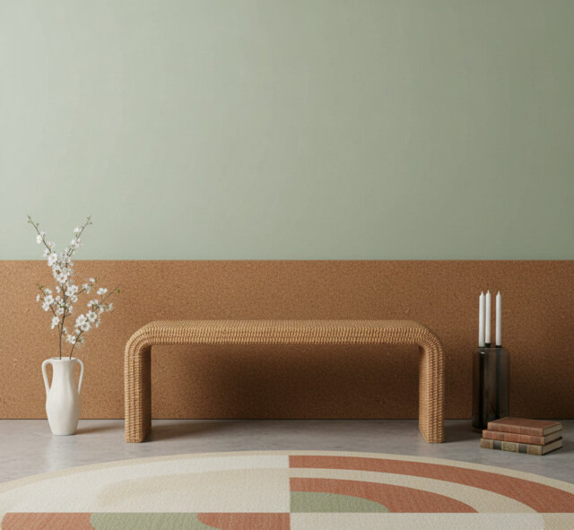 Solid Wood Bench