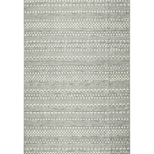 Jamel Striped Indoor / Outdoor Area Rug