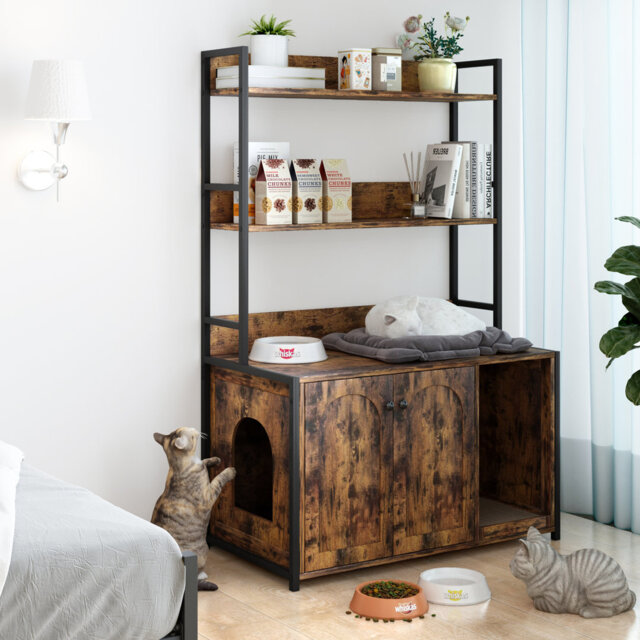 MDF Litter Box