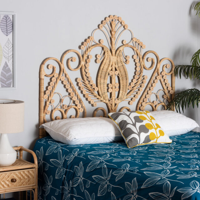 Alicano King Rattan Headboard