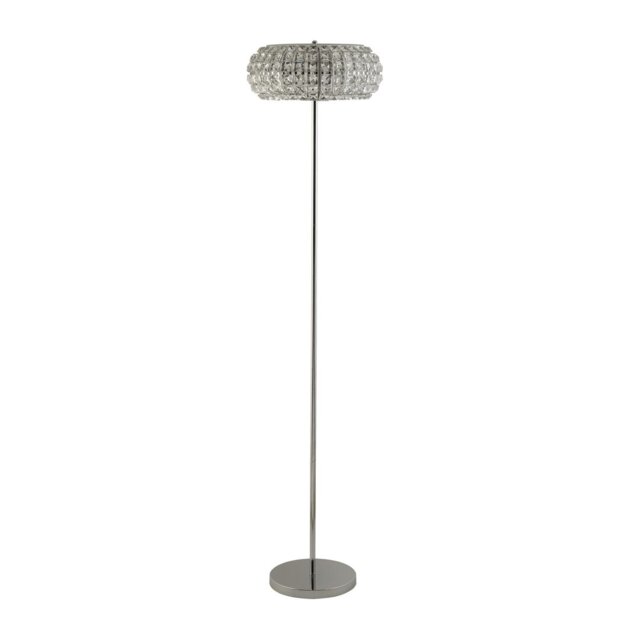Maher 151cm Silver Traditional Floor Lamp