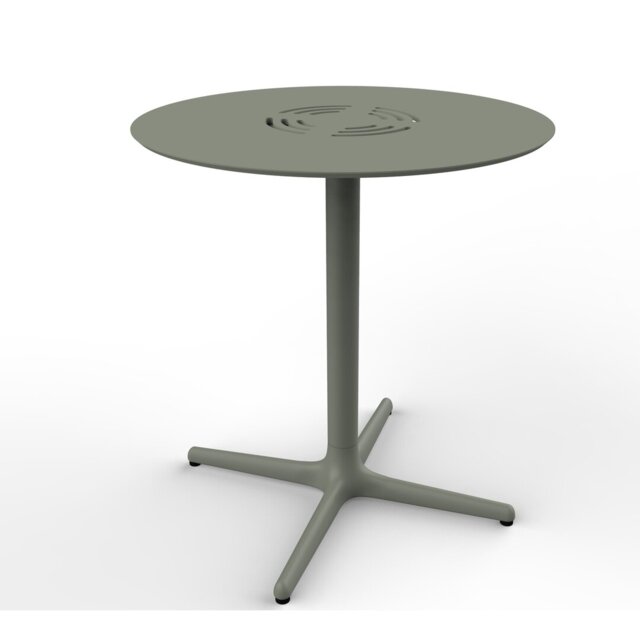 Toledo Round Metal Base Dining Table