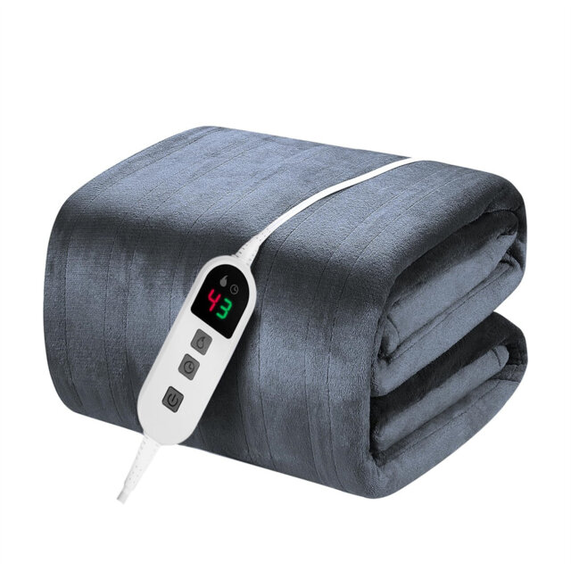 180X130cm Electric Blanket With 10 Heat Levels