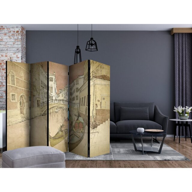 Derosa 5 Panel Room Divider