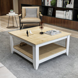 Lea 90 Cm Square Coffee Table