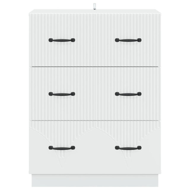 Engineered Wood Rectangle Accent Chest