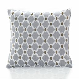 Beauville Geometric Square Cushion