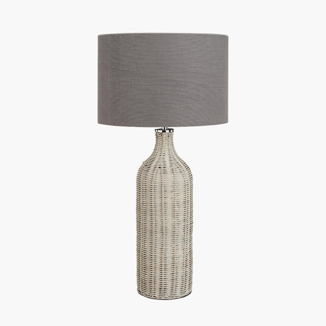 Anika Rattan Table Lamp