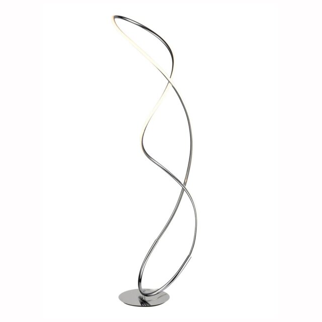 Felda 128cm Chrome LED Novelty Floor Lamp